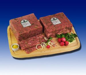 Putenfleischsülze im Block