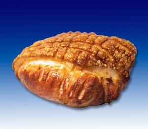 Krustenbraten gebacken