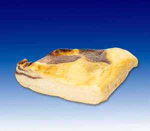 Wildschweinspeck geräuchert