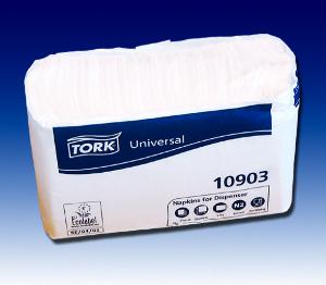 Spenderservietten weiss 1-lagig