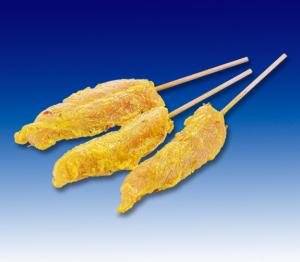 Hähnchen-Spieß Minifackel gelb ca.60g