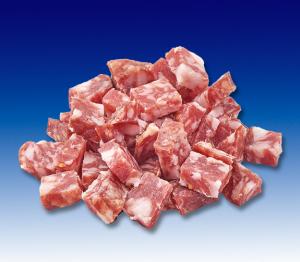 Salami gewürfelt 1kg Schale